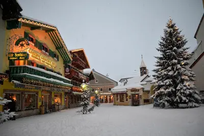 Hotel Goldener Stern im Winter
