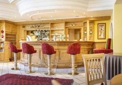 Getränke in der Unterkunft Familien- und Wellnesshotel Hanneshof