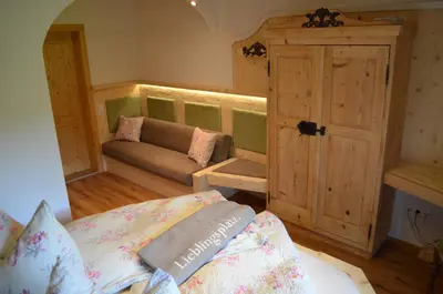 Ein Bett oder Betten in einem Zimmer der Unterkunft 