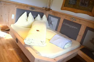 Ein Bett oder Betten in einem Zimmer der Unterkunft 
