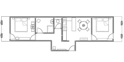 Grundriss der Unterkunft Landhaus Kogler