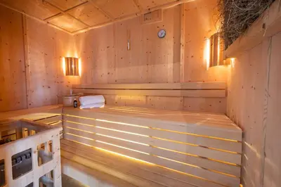 Ein Bett oder Betten in einem Zimmer der Unterkunft Prenner Alm