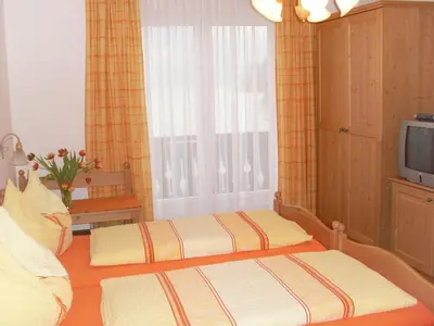 Ein Bett oder Betten in einem Zimmer der Unterkunft Haus Seehof