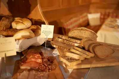 Essen in der Pension oder in der Nähe