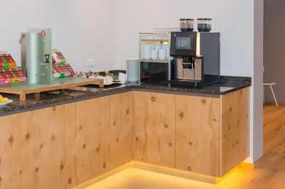 Küche/Küchenzeile in der Unterkunft Hotel Forellenhof