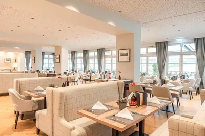 Ein Sitzbereich in der Unterkunft IMLAUER Hotel Schloss Pichlarn