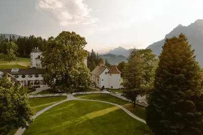 Naturlandschaft in der Nähe des Resorts