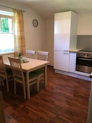 Küche/Küchenzeile in der Unterkunft Appartements Unterdorfer