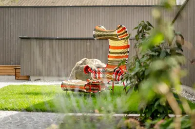 Ein Garten an der Unterkunft NEUWIRT - Boutiquehotel & Wirtshaus