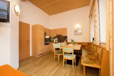 Küche/Küchenzeile in der Unterkunft Appartement Alpenfex