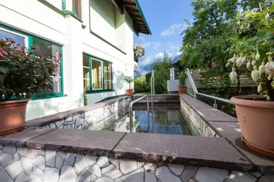 Ein Garten an der Unterkunft Panoramahotel Gürtl