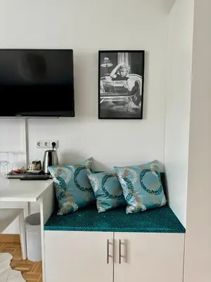 TV/Unterhaltungsangebot in der Unterkunft Boutique Hotel Oase