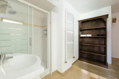 Ein Badezimmer in der Unterkunft Sonnhof