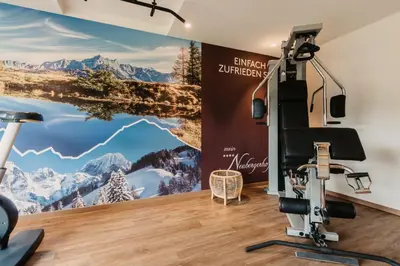 Ein allgemeiner Bergblick oder ein Berglick von des Hotels aus