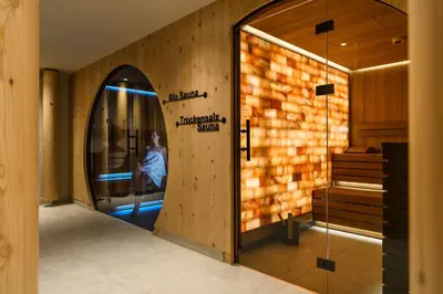 Ein Badezimmer in der Unterkunft Hotel Zauchensee Zentral