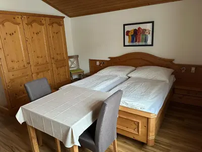 Ein Bett oder Betten in einem Zimmer der Unterkunft Apartment Familie Haupt