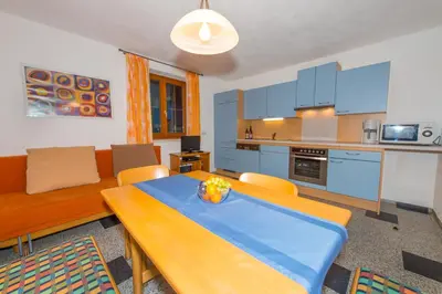 Küche/Küchenzeile in der Unterkunft Ferienwohnung Franck