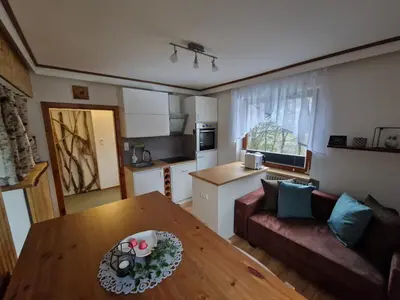 Küche/Küchenzeile in der Unterkunft Apartment feelthenature