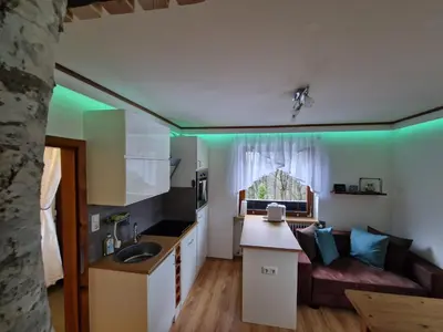 Küche/Küchenzeile in der Unterkunft Apartment feelthenature