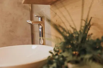 Ein Badezimmer in der Unterkunft Appartements Wieshof