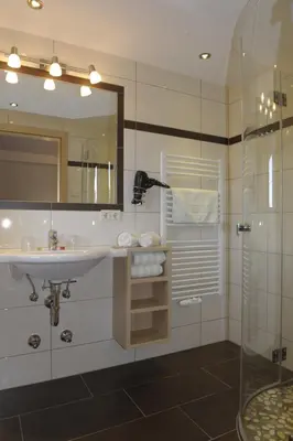 Ein Badezimmer in der Unterkunft Bio-Bauernhof Samerhof