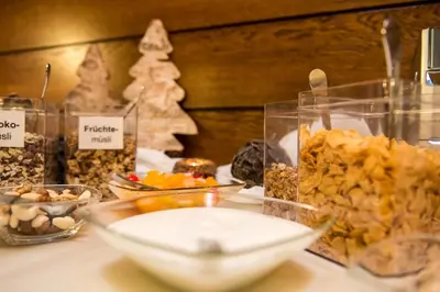 Essen in der Pension oder in der Nähe