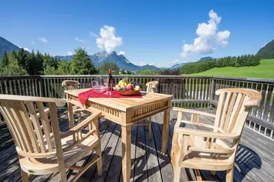 Naturlandschaft in der Nähe des Ferienhauses