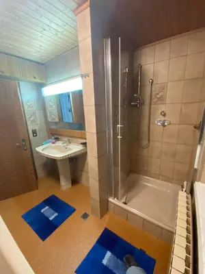 Ein Badezimmer in der Unterkunft Ferienhaus Holiday