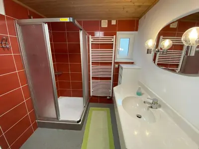 Ein Badezimmer in der Unterkunft Ferienhaus Holiday