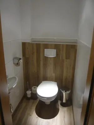 Ein Badezimmer in der Unterkunft Ferienhof Grossgrub