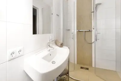 Ein Badezimmer in der Unterkunft Haus Austria