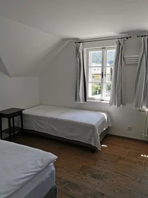 Ein Bett oder Betten in einem Zimmer der Unterkunft Villa Bertholini