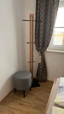 Ein Bett oder Betten in einem Zimmer der Unterkunft Apartments Fuchs