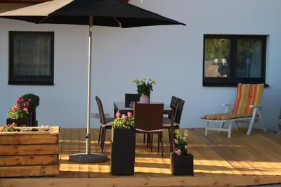 Ein Patio oder anderer Außenbereich in der Unterkunft Ferienwohnung by Josef Lanzinger