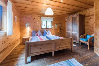 Ein Bett oder Betten in einem Zimmer der Unterkunft Almliesl LUNG-495