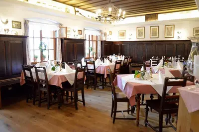 Ein Restaurant oder anderes Speiselokal in der Unterkunft Seewirt Zauner - contactless check in