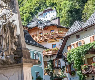 Das Gebäude in dem sich das Hotel befindet