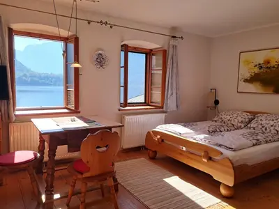 Ein Bett oder Betten in einem Zimmer der Unterkunft Haus Franziska