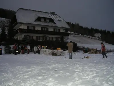 Gästehaus Bischof im Winter