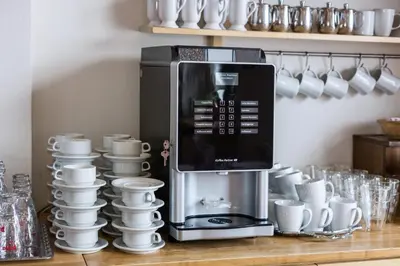Kaffee-/Teezubehör in der Unterkunft Hotel Aquamarin