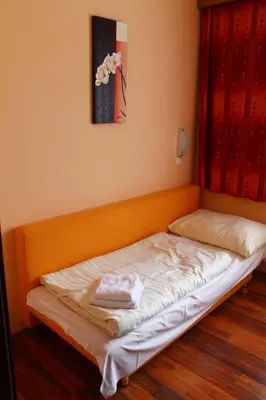 Ein Bett oder Betten in einem Zimmer der Unterkunft Lachtalhaus