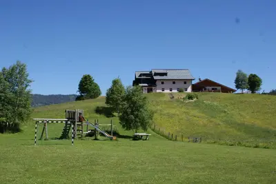 Naturlandschaft in der Nähe des Ferienhauses