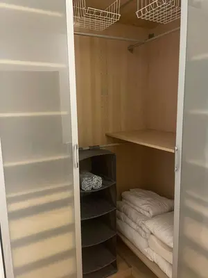 Ein Bett oder Betten in einem Zimmer der Unterkunft FeWo-Gmunden - Traunsee Apartment 60 m2