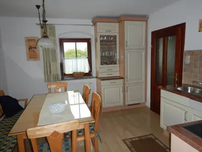 Küche/Küchenzeile in der Unterkunft Ferienhaus Humer