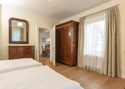 Ein Bett oder Betten in einem Zimmer der Unterkunft Appartement Cinderella by Schladming-Appartements