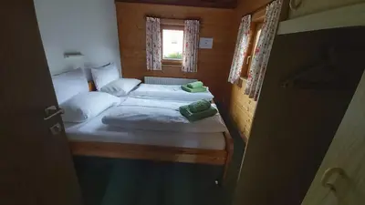 Ein Bett oder Betten in einem Zimmer der Unterkunft Boahäusl