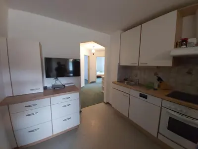 Küche/Küchenzeile in der Unterkunft Ferienhaus Fallenegger
