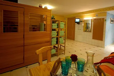 TV/Unterhaltungsangebot in der Unterkunft Gästehaus Brigitte