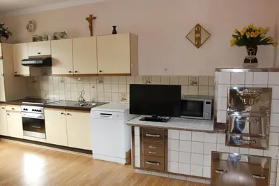 Küche/Küchenzeile in der Unterkunft Haus Tritscher-Gruber