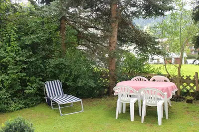 Ein Garten an der Unterkunft Haus Tritscher-Gruber